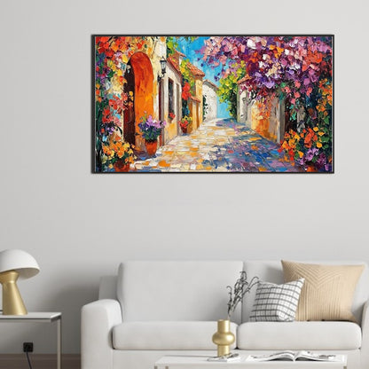 Diamond Painting - Full Round - Flowers And Scenery (70*40CM)
