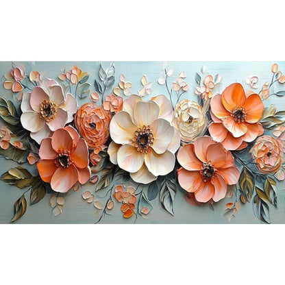 Diamond Painting - Full Round - Flowers And Scenery (70*40CM)