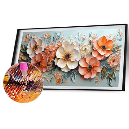 Diamond Painting - Full Round - Flowers And Scenery (70*40CM)