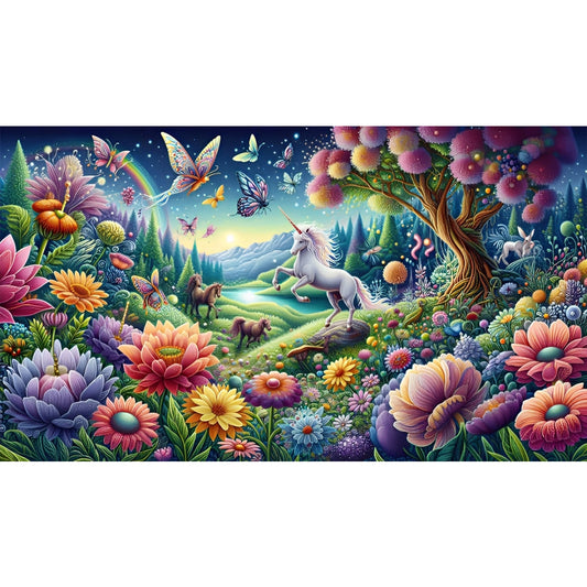 Diamond Painting - Full Round - Dream Scenery (70*40CM)