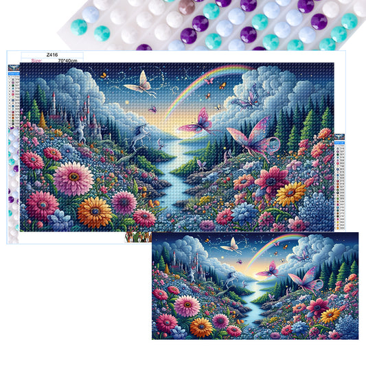 Diamond Painting - Full Round - Dream Scenery (70*40CM)