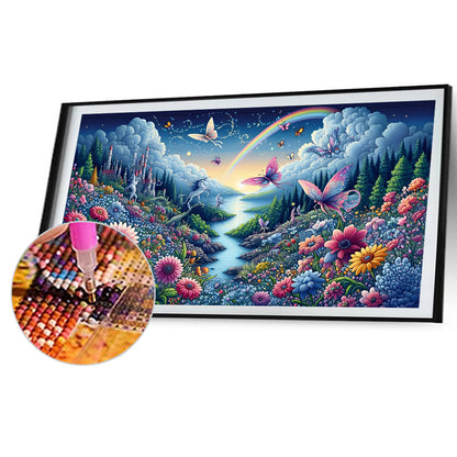Diamond Painting - Full Round - Dream Scenery (70*40CM)