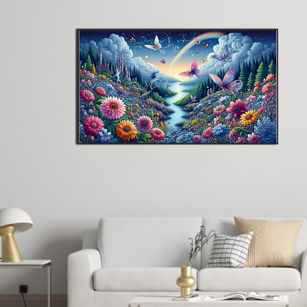 Diamond Painting - Full Round - Dream Scenery (70*40CM)