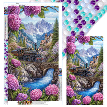 Load image into Gallery viewer, Diamond Painting - Full Round - Train Scenery (40*70CM)
