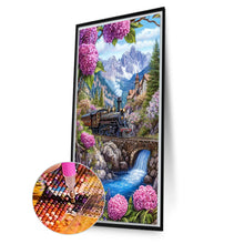 Load image into Gallery viewer, Diamond Painting - Full Round - Train Scenery (40*70CM)
