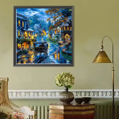 Diamond Painting - Full Round - Night Street (50*50CM)