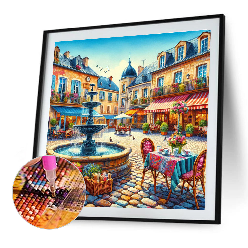 Diamond Painting - Full Round - Street Scenery (50*50CM)