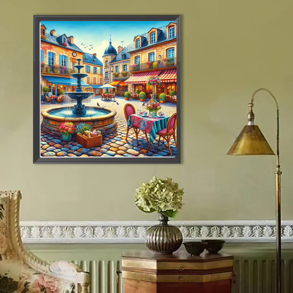 Diamond Painting - Full Round - Street Scenery (50*50CM)