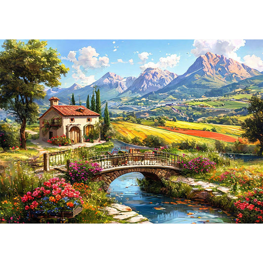 Diamond Painting - Full Round - Natural Scenery (50*35CM)