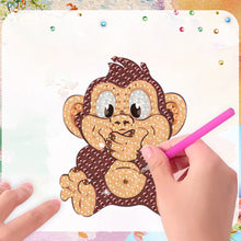 Load image into Gallery viewer, 6Pcs Acrylic Animals Diamond Painting Refrigerator Magnet for Fridge Whiteboards
