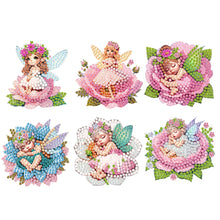 Load image into Gallery viewer, 6Pcs Acrylic Animals Diamond Painting Refrigerator Magnet for Fridge Whiteboards
