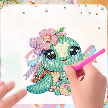 Load image into Gallery viewer, 6Pcs Acrylic Animals Diamond Painting Refrigerator Magnet for Fridge Whiteboards
