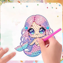 Load image into Gallery viewer, 6Pcs Acrylic Animals Diamond Painting Refrigerator Magnet for Fridge Whiteboards
