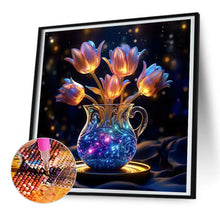 Load image into Gallery viewer, Diamond Painting - Full Round - Glow-In-The-Dark Flowers (30*30CM)
