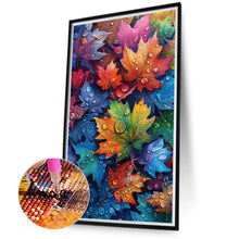 Load image into Gallery viewer, Diamond Painting - Full Round - Colored Maple Leaves (40*70CM)
