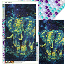 Load image into Gallery viewer, Diamond Painting - Full Round - Elephant (40*70CM)
