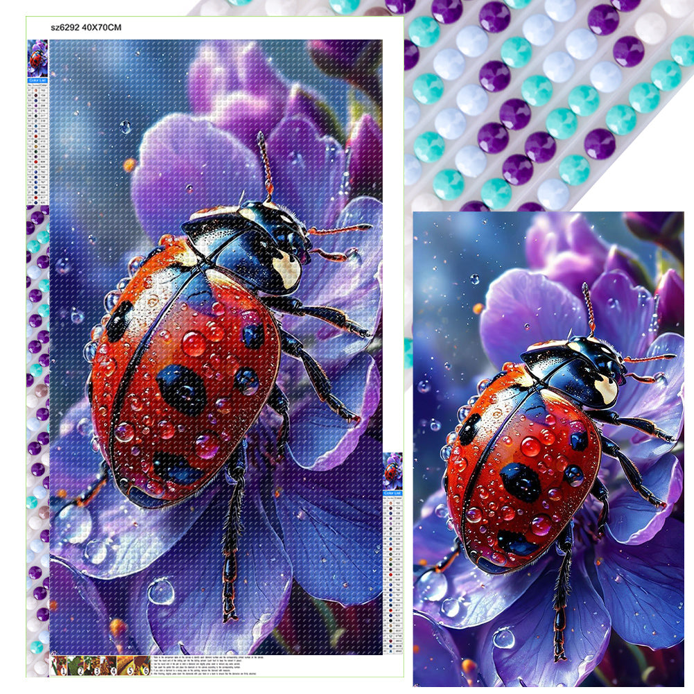 Diamond Painting - Full Round - Ladybug (40*70CM)