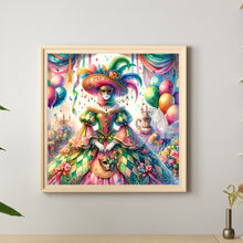 Load image into Gallery viewer, Diamond Painting - Full Round - Masquerade Girl (40*40CM)
