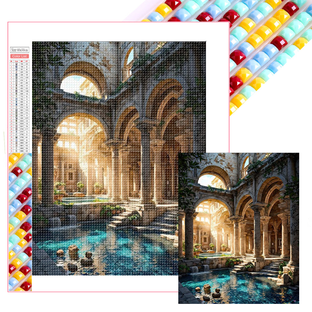 Diamond Painting - Full Square - Roman Baths (40*50CM)