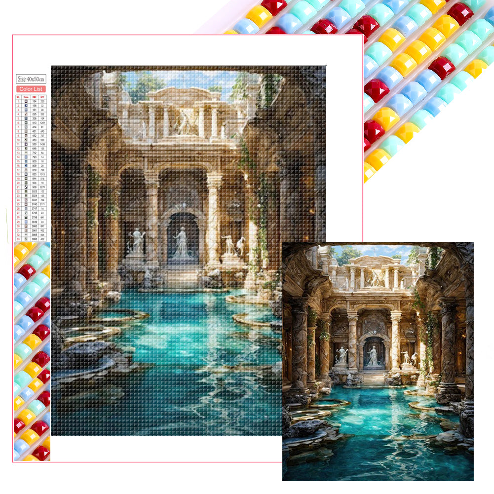 Diamond Painting - Full Square - Roman Baths (40*50CM)