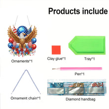 Load image into Gallery viewer, Independence Day Eagle 2D Flat DIY Diamond Art Pendant Wall Decor for Home
