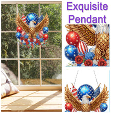 Load image into Gallery viewer, Independence Day Eagle 2D Flat DIY Diamond Art Pendant Wall Decor for Home
