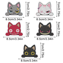 Load image into Gallery viewer, 5Pcs Diamond Painting Refrigerator Magnets Diamond Art Kits for Adults (Cat A)
