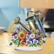 Load image into Gallery viewer, Acrylic Special Shape Cactus Pots Desktop Diamond Art Kits for Home Office Decor
