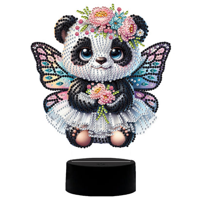 Butterfly Animal Diamond Painting Night Light Diamond Art Lamp Home Decoration
