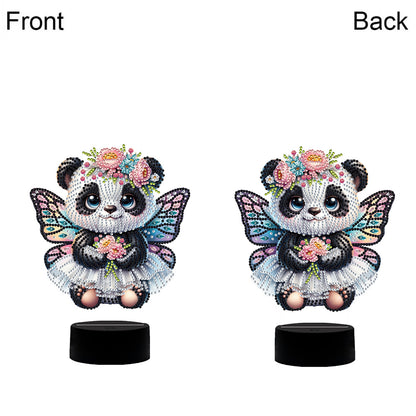 Butterfly Animal Diamond Painting Night Light Diamond Art Lamp Home Decoration
