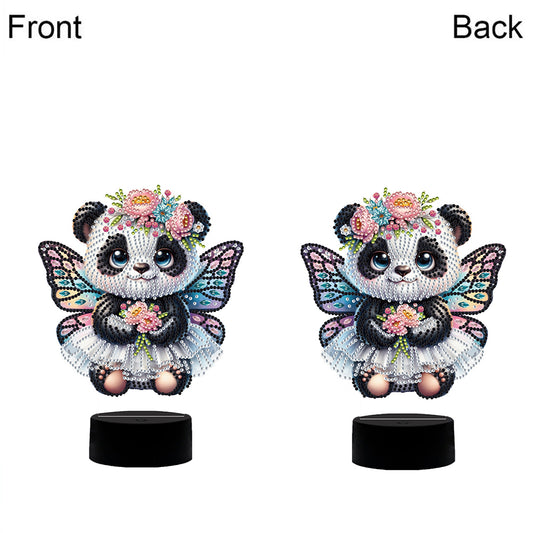 Butterfly Animal Diamond Painting Night Light Diamond Art Lamp Home Decoration