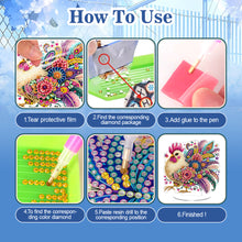 Load image into Gallery viewer, Special Shaped Desktop Diamond Art Kits Diamond Painting Desktop Ornaments Kit
