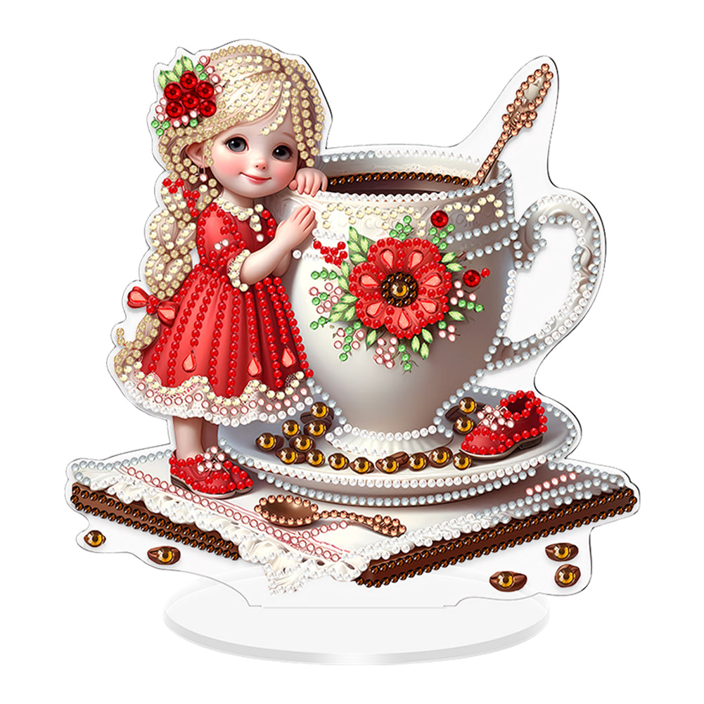 Special Shaped Desktop Diamond Art Kits Diamond Painting Desktop Ornaments Kit