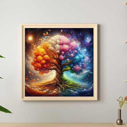 Diamond Painting - Full Round - Tree Of Life (40*40CM)