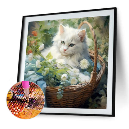 Diamond Painting - Full Round - Cat (40*40CM)