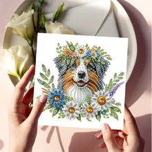Load image into Gallery viewer, 6pcs Diamond Art Cards DIY Diamond Painting Gift Card Diamond Art Greeting Cards
