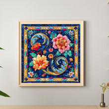 Load image into Gallery viewer, Diamond Painting - Full Round - Glass Style Flowers (40*40CM)
