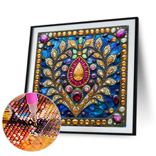 Load image into Gallery viewer, Diamond Painting - Full Round - Glass Style Flowers (40*40CM)
