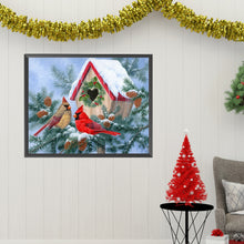 Load image into Gallery viewer, Diamond Painting - Full Square - Winter Cardinal (50*40CM)
