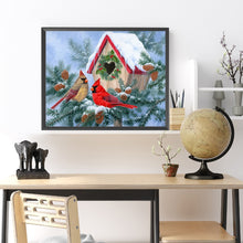 Load image into Gallery viewer, Diamond Painting - Full Square - Winter Cardinal (50*40CM)

