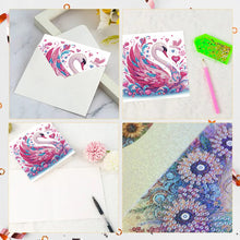 Load image into Gallery viewer, 6Pcs Animals DIY Diamond Painting Card Diamond Drawing Card for Adults Beginners
