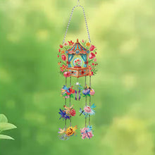 Load image into Gallery viewer, Wind Chime Diamond Painting Hanging Pendant Crystal Hanging Home Wall Decor
