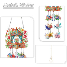Load image into Gallery viewer, Wind Chime Diamond Painting Hanging Pendant Crystal Hanging Home Wall Decor
