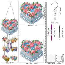 Load image into Gallery viewer, Wind Chime Diamond Painting Hanging Pendant Crystal Hanging Home Wall Decor
