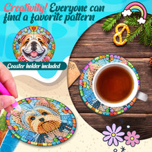 Load image into Gallery viewer, 6pcs Dog DIY Diamond Painting Coasters Kits with Holder for Adult Beginner
