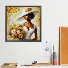 Load image into Gallery viewer, Diamond Painting - Full Round - Lady (40*40CM)

