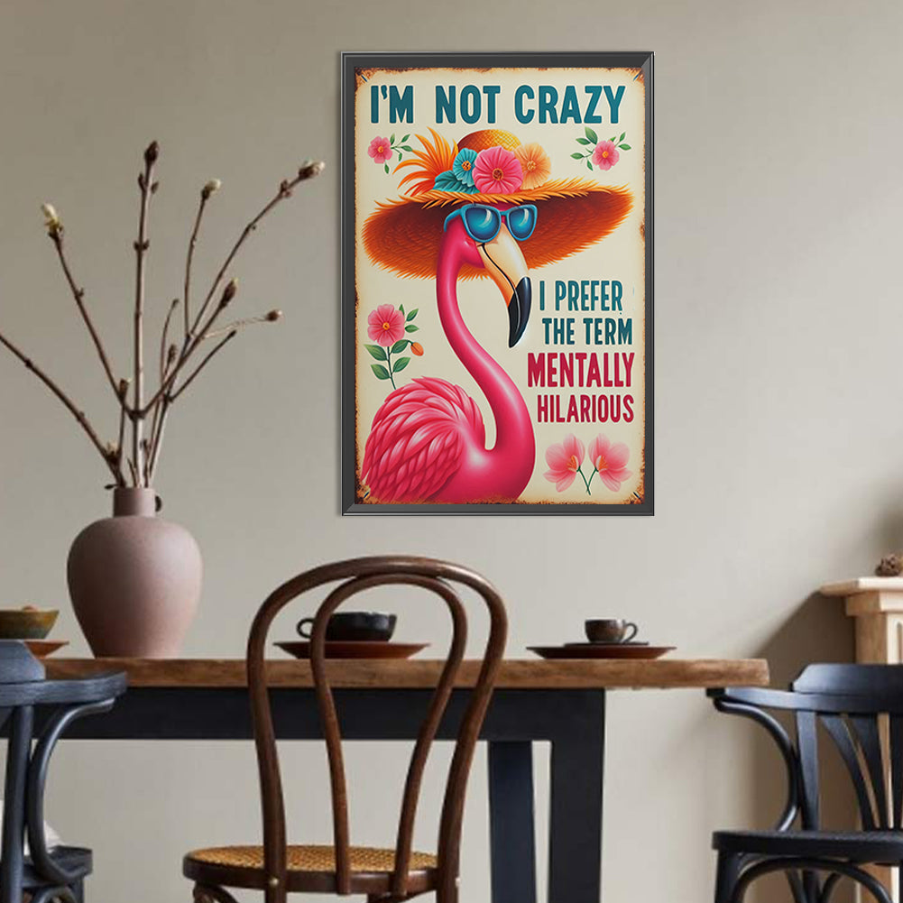 Diamond Painting - Full Round - Summer Flamingo (30*45CM)