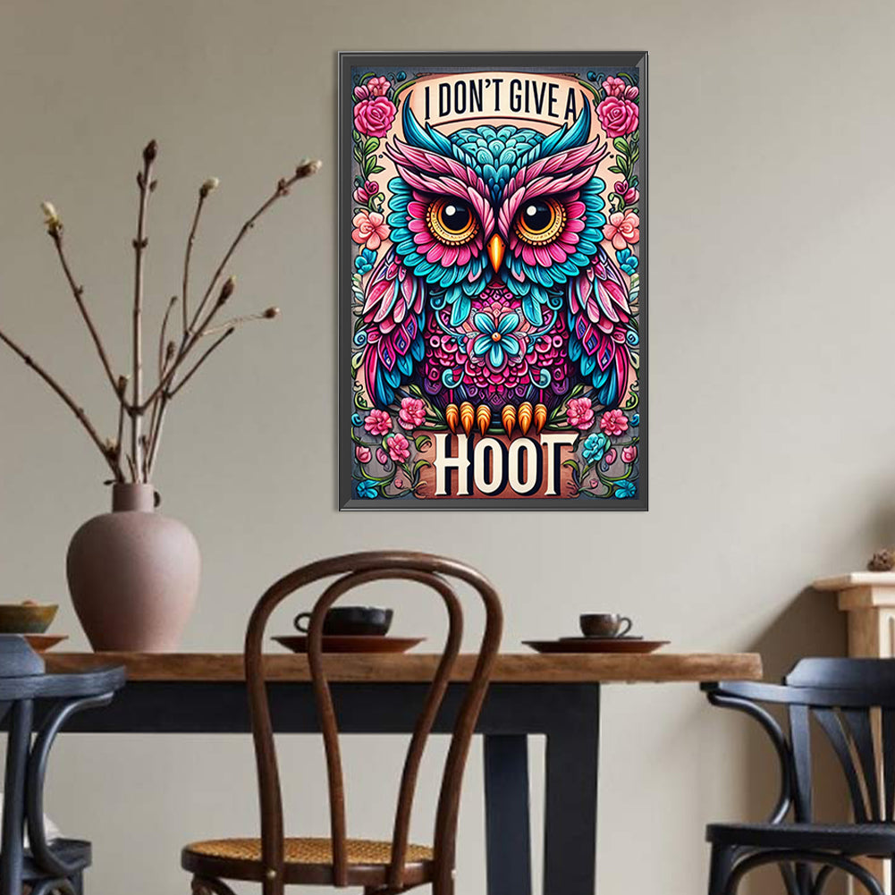 Diamond Painting - Full Round - Owl (30*45CM)