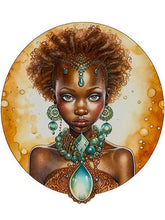 Load image into Gallery viewer, Diamond Painting - Full Round - Girl With Curly Hair (30*40CM)
