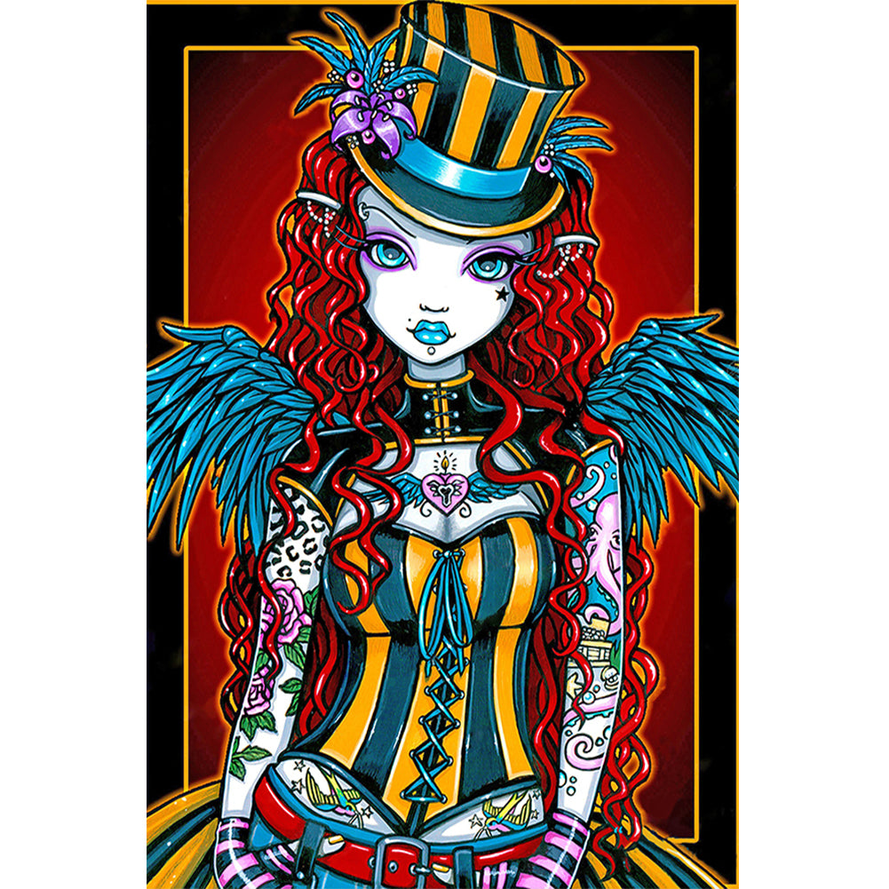 Diamond Painting - Full Round - Girl (40*60CM)